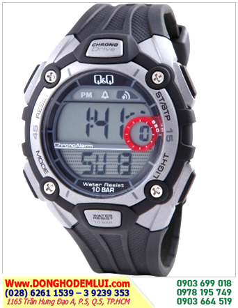 M083J002Y; Đồng hồ điện tử M083J002Y chính hãng Q&Q Japan không bị vô nước (Bảo hành 1 năm)